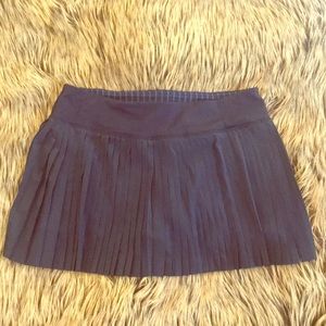 Lululemon Athletica Navy Pleated Skirt Size 8